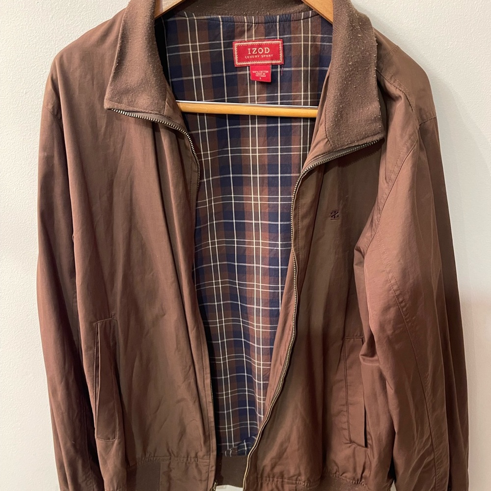Brown lightweight jacket